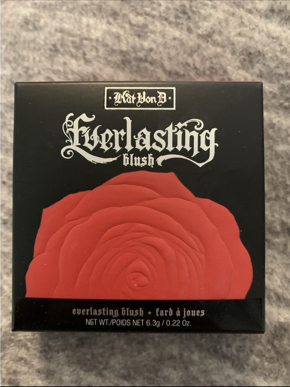 Kat Von D Everlasting Blush - Red Rose Design